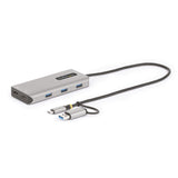 StarTech.com USB-C Multiport Adapter w/Attached USB-C to USB-A Dongle