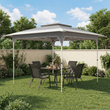 11.5 x 11.5 ft Pop Up Canopy Tent with 1-Button Push Easy Setup, UPF 50+ 2-Tier Instant Canopy with Carry Bag