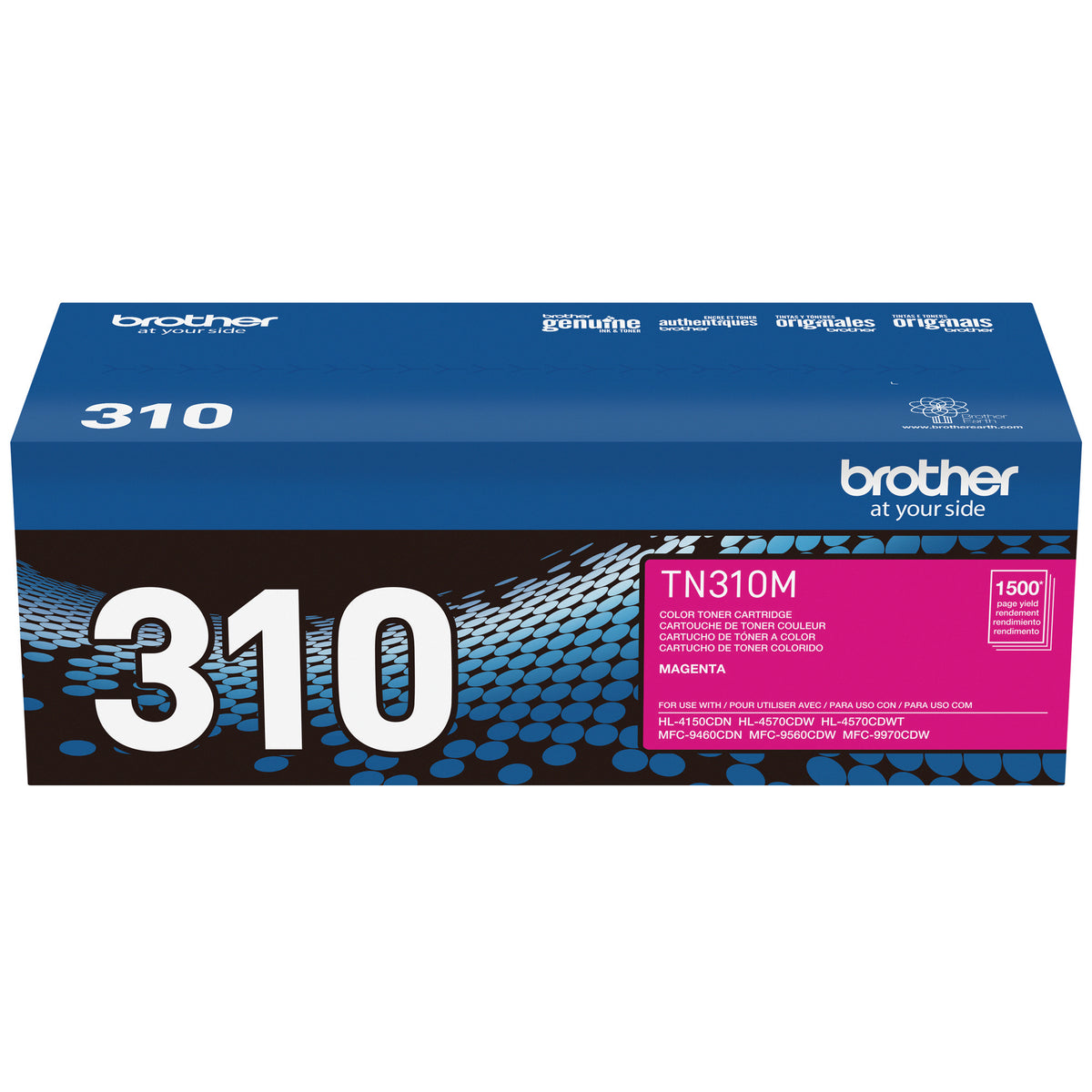 Cartouche de toner magenta Brother TN-310M - 1500 pages