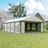20'x33' Heavy Duty Large Party Tent & Carport with Removable Sidewalls