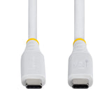 Câble USB4 1,6FT blanc certifié USB-IF 8K60/DP2.1/240W/40GBPS