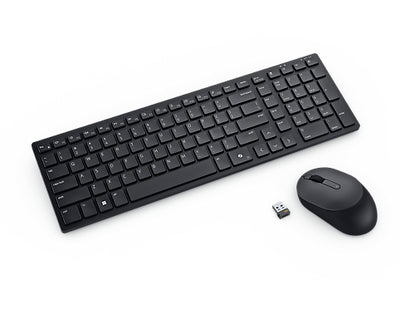 DELL KM555 keyboard Mouse included Universal RF Wireless + Bluetooth U