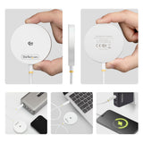 StarTech.com Qi2.2 25W Magnetic Wireless Charging Pad