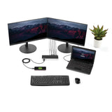 StarTech.com Dual Monitor USB C Docking Station with 60W Power Deliver