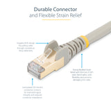 Câble Ethernet StarTech.com Cat6a 12 pi blindé 10 Gigabit PoE