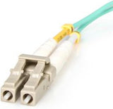 StarTech.com 1m (3ft) LC/UPC to LC/UPC OM3 Multimode Fiber Optic Cable