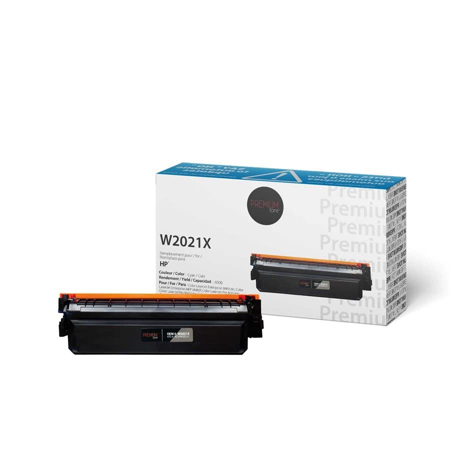 Remplacement pour HP W2021X (414X) à haut rendement noir