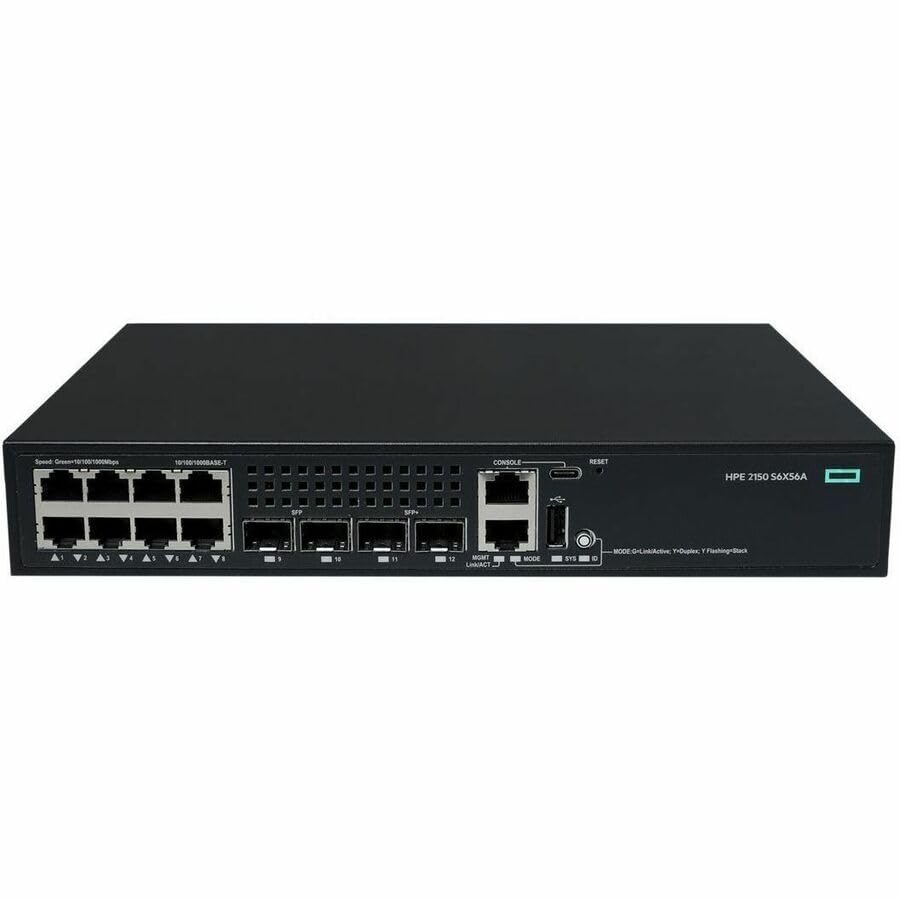 Commutateur HPE CW 2150 8p 10M/100M/1G 2p SFP 1G 2p SFP+ 1G/10G