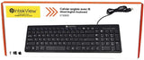 Clavier mince filaire V.2 anglais