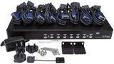 Startech.Com SV831DUSBUK 8 Port 1U Rack Mount USB Kvm Switch Kit with