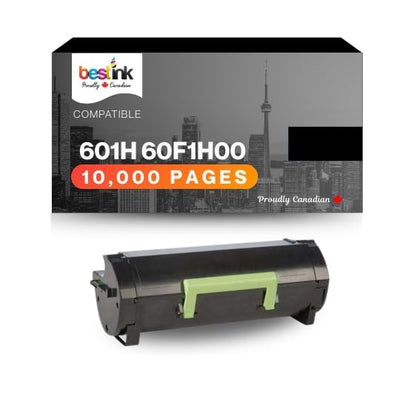 Best Toner for Lexmark 601H 60F1H00 Remanufactured Black Toner Cartrid