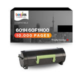 Best Toner for Lexmark 601H 60F1H00 Remanufactured Black Toner Cartrid