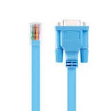 DTECH 6 Feet DB9 to RJ45 Console Cable 9 Pin Female Serial RS232 Port