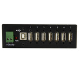 StarTech.com Concentrateur USB 2.0 7 ports - Concentrateur USB-A industriel métal avec ESD