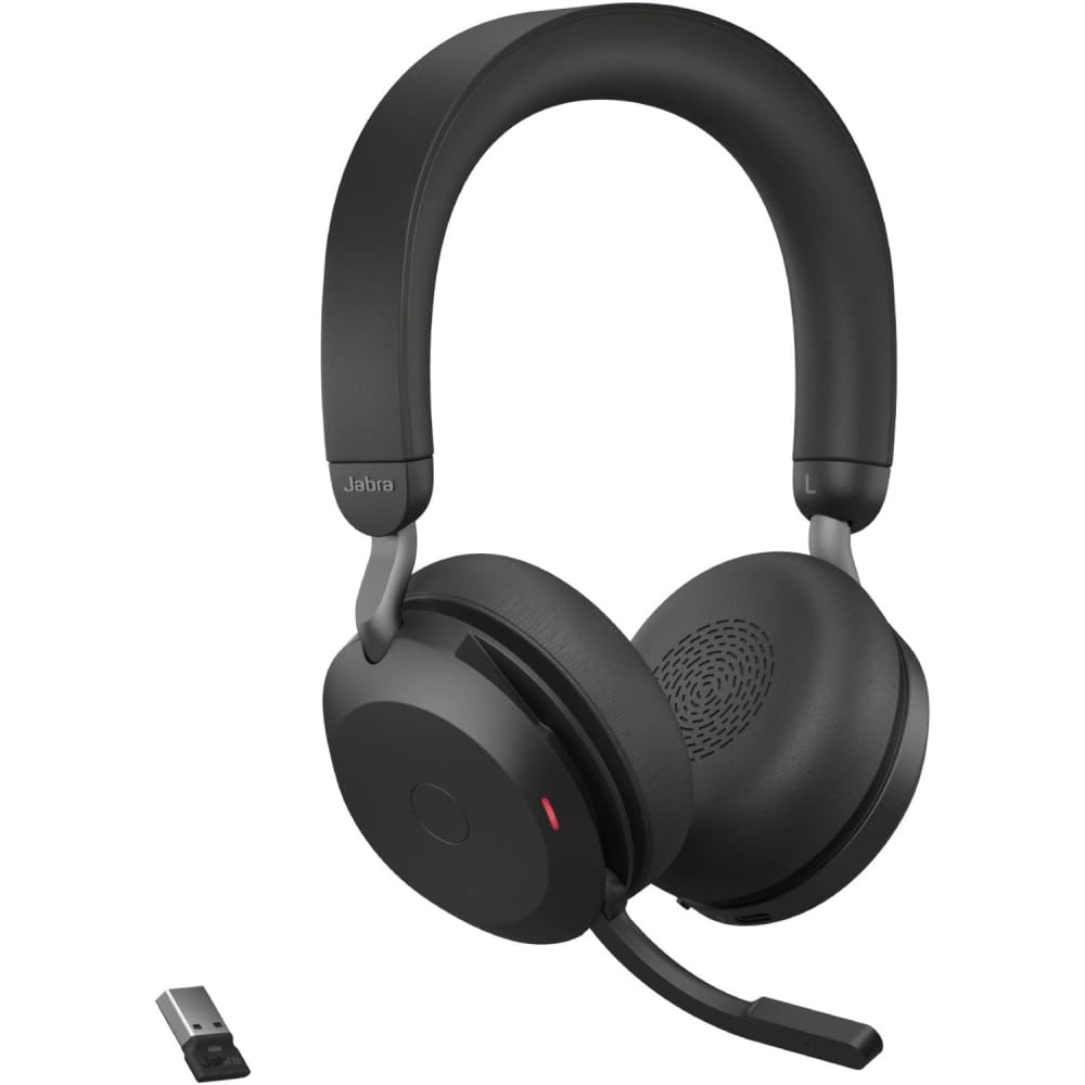 Jabra Evolve2 75 - USB-A UC avec socle de charge - Clé USB-A noire A