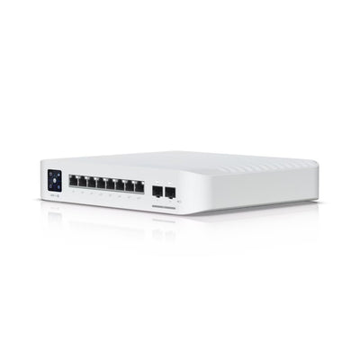 Ubiquiti Professional 8 PoE | Commutateur Gigabit PoE géré Couche 3, 8 ports