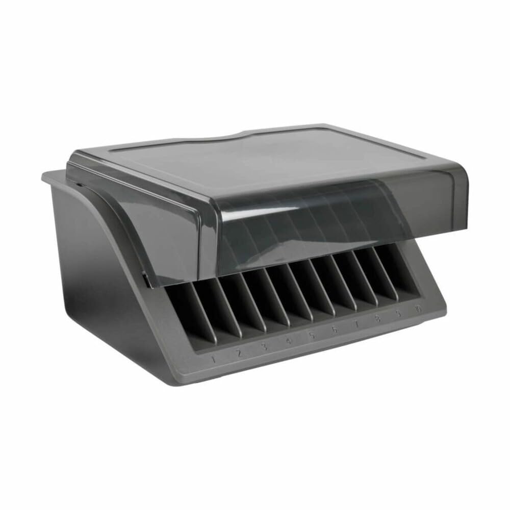 Tripp Lite 10-Device AC Desktop Charging Station Locking W Surge Prote