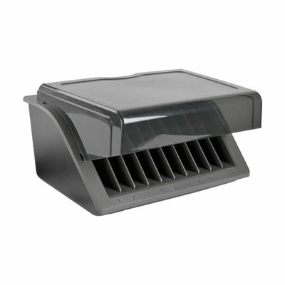 Tripp Lite 10-Device AC Desktop Charging Station Locking W Surge Prote