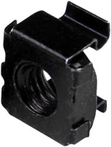 StarTech 100-Pack M6 Square Hole Cage Nuts and Installation Tool for 1