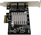 StarTech.com 2 Port PCIe Network Card - RJ45 Port - Intel i350 Chipset