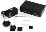 StarTech.com 2 Port DVI KVM Switch - USB DVI Dual Link - Hot-Key & Aud