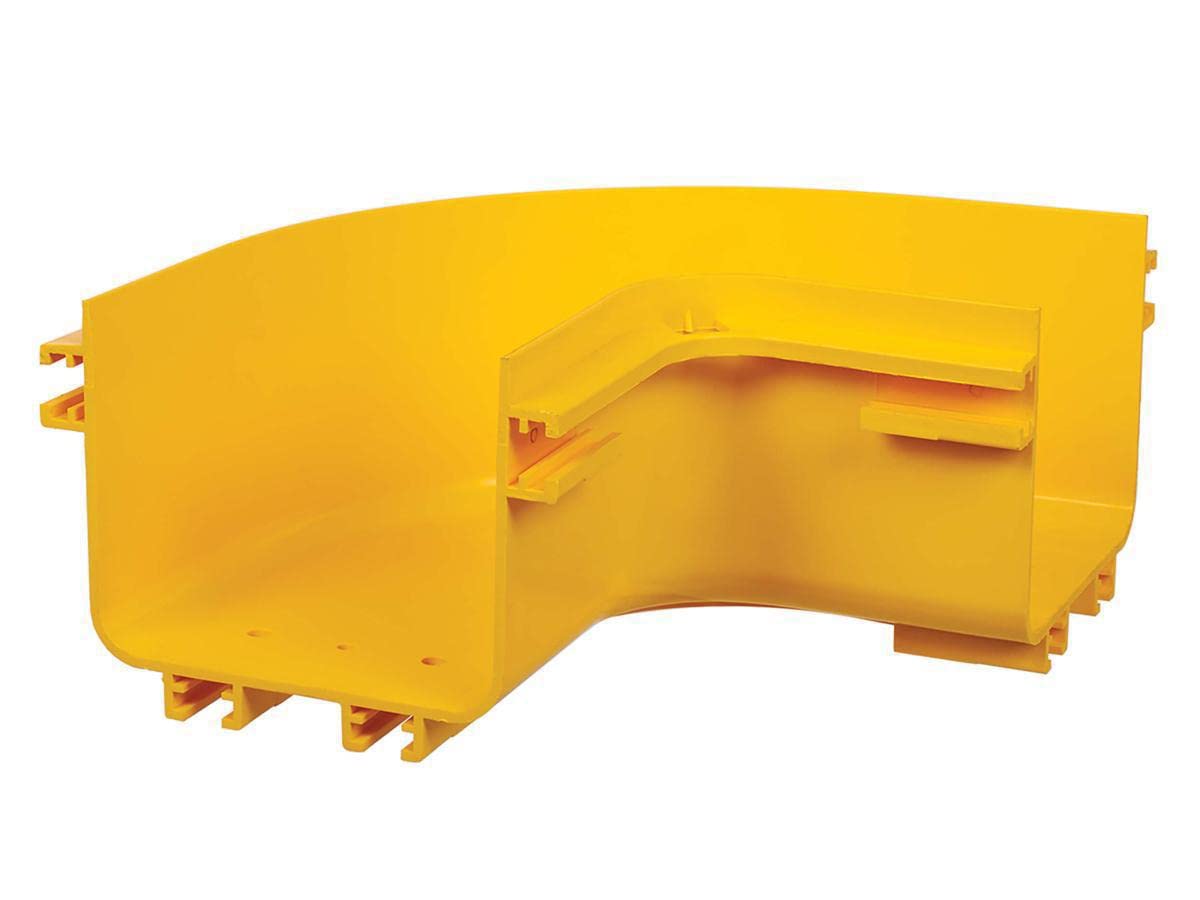 Coude de routage de câble Tripp Lite, coude horizontal à 90 degrés pour fibre optique R