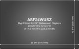 Targus 4Vu Privacy Screen Filter for 24-Inch Widescreen (16:10 Ratio)