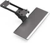 Support de clavier coulissant sous bureau