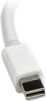 StarTech.com Mini DisplayPort to VGA Adapter – White – 1080p – Thunder