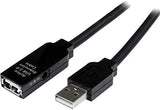 StarTech.com 16ft USB 2.0 Active Extension Cable M/F