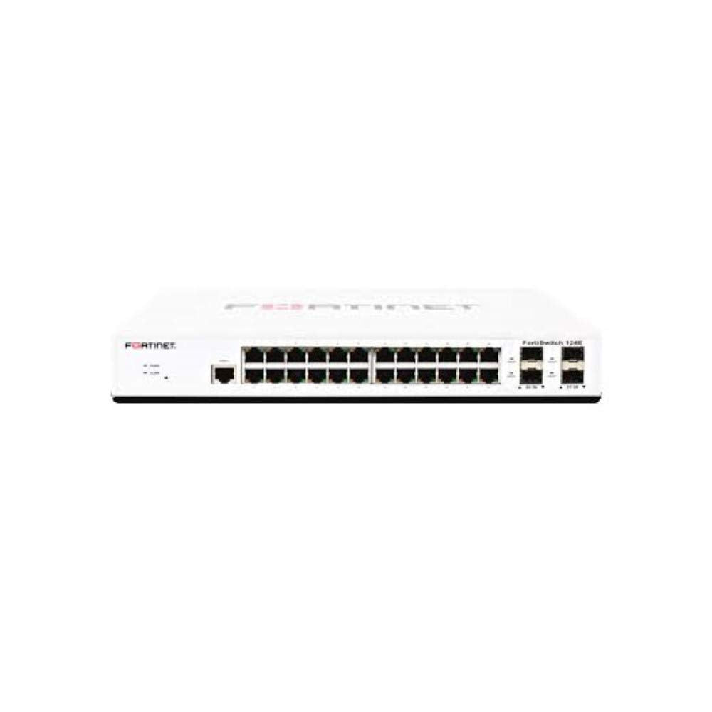 Fortinet FS-124E-POE FortiSwitch 124E-POE - Switch - Managed - 24 x 10