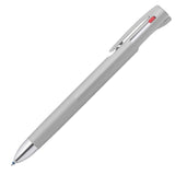 Stylo bille Zebra Zbra 3 couleurs, Blen 3C 0,7 mm, corps gris (B3A88-GR)