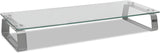 Tripp Lite Universal Monitor Riser Stand, Glass, Computer, Laptop, Pri
