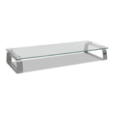 Tripp Lite Universal Monitor Riser Stand, Glass, Computer, Laptop, Pri