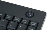 Adesso 2.4 GHz RF Wireless Mini Trackball Keyboard (WKB-3100UB)