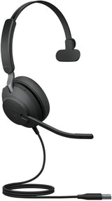 Jabra Evolve2 40 SE - USB-C/A Corded Mono Headset | Certified for UC P
