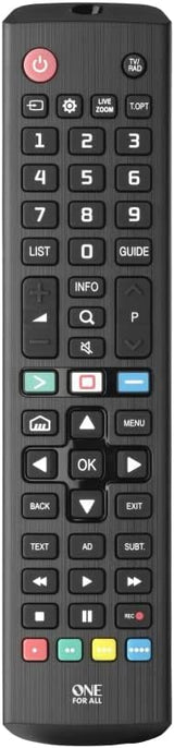 Télécommande de remplacement pour TV LG – Compatible avec toutes les TV LG – Fonction d'apprentissage – B