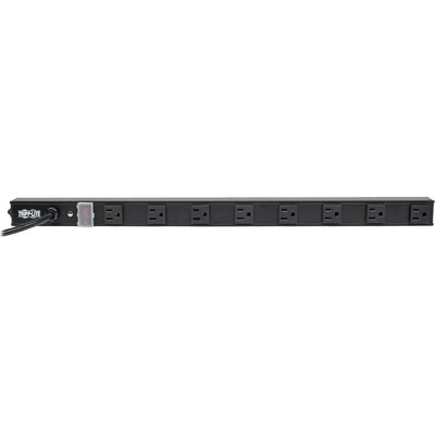Tripp Lite 8 Outlet Power Strip, 120V, 15A, NEMA 5-15R, 5-15P Plug, Bl