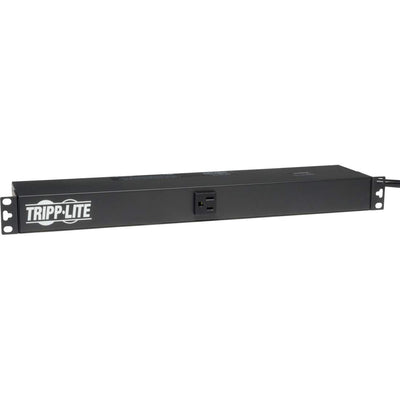 Tripp Lite Basic PDU, 15A, 13 Outlets (5-15R), 120V, 5-15P Input, 15 F