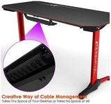 BI Ergopixel Terra Series Gaming Desk Red with Cupheadseat