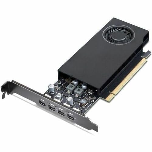 Lenovo NVIDIA RTX A1000 Graphic Card - 8 GB GDDR6-4 x Mini DisplayPort