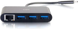 Legrand - C2G Adaptateur USB, concentrateur USB C vers Ethernet, port Ethernet Gigabit
