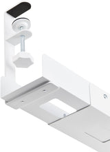 StarTech.com Under Desk Cable Management Tray, Length Adjustable, Clam