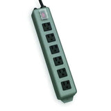 Tripp Lite 6 Outlet Waber Industrial Power Strip, 15' Cord with 5-20P