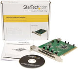 STARTECH.COM 7 Port USB 2.0 PCI Interface Card - USB Controller Adapte