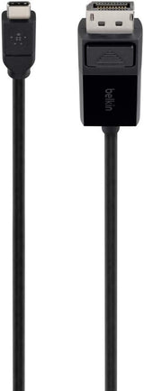 BELKIN B2B103-06-BLK Belkin USB-C to DisplayPort Cable, Black
