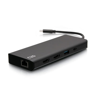 USB-C 9-in-1 Dual Display Docking Station with HDMI, Ethernet, USB, 3.