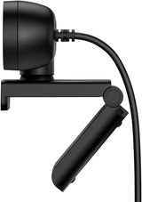 HP 320 FHD Webcam - USB-A Computer Camera with Mic & Privacy Cover - f