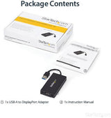 USB to Dp 4K Video Card USB 3.0 to Displayport Adapter 4K30