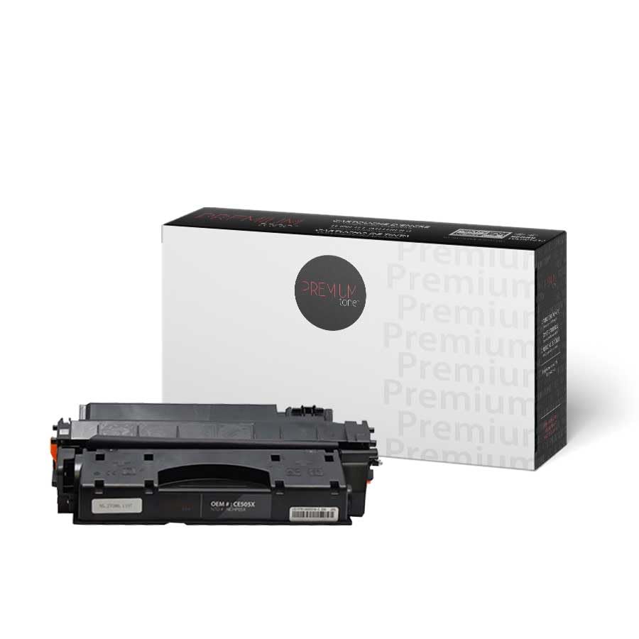 Remplacement pour HP CE505X P2055 rendement élevé noir